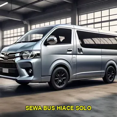 sewa bus hiace solo